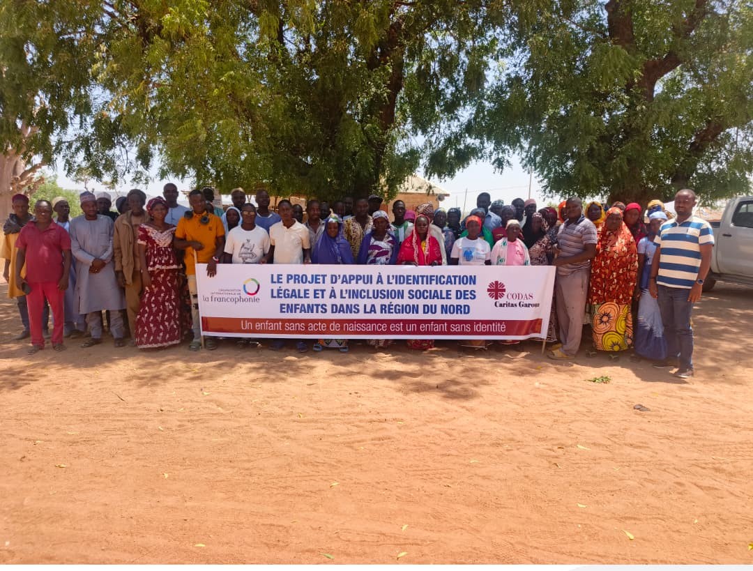 Sensibilisation sur l'importance de l'acte de naissance à Ouro-Tchaka (Gaschiga)